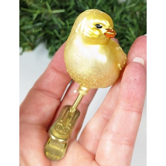 Christmas Chick Ornament Clip, Retired Old World Christmas - Picture 4 of 6
